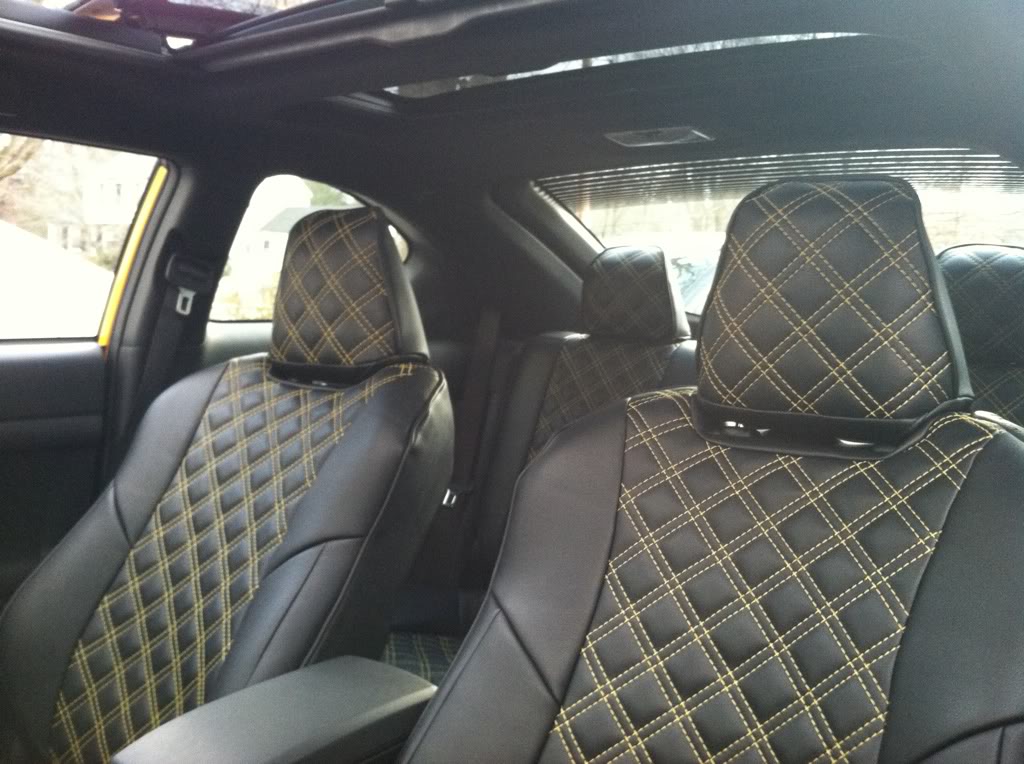 Quilted-Type Clazzio Leather Seat Covers