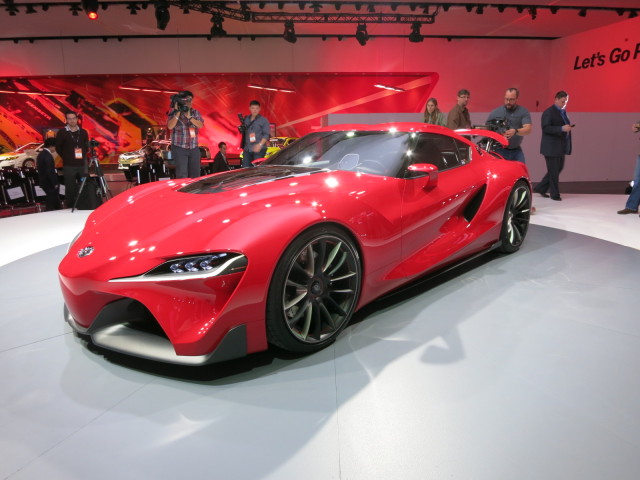 Toyota Supra ft1 Золотая